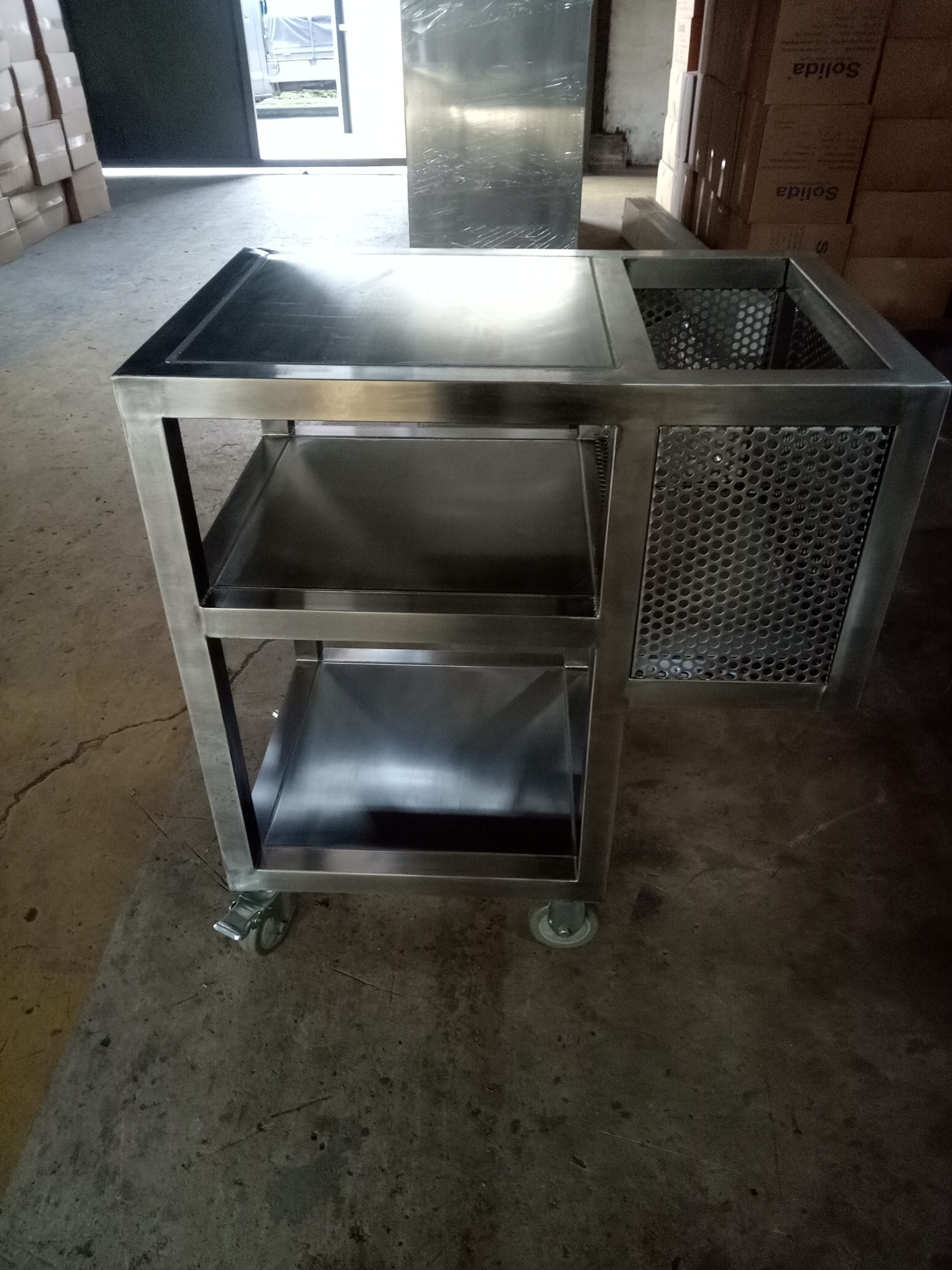 Meja Stainless